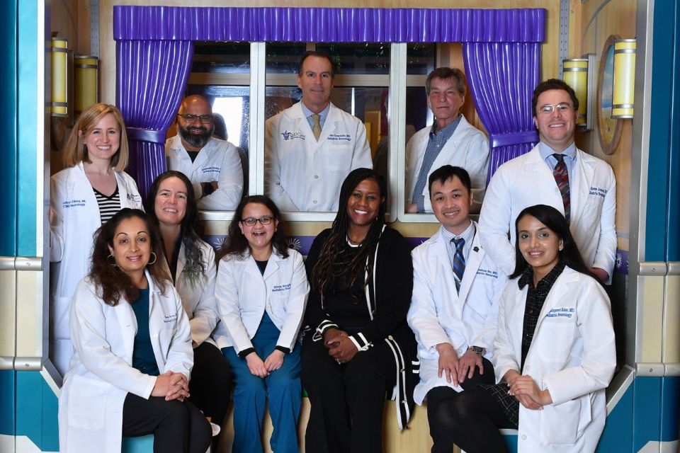 Group photo of the leaders of the Child Neurology Residency Program